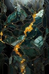 emerald marble texture