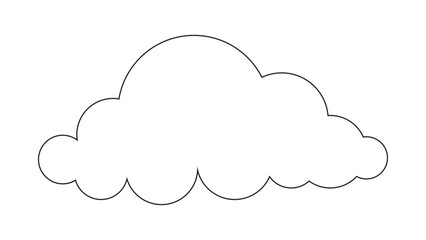 cloud icon black and white clouds