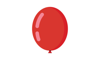 red balloon vector 3d red balloon
