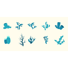 Obraz premium Hand Drawn coral