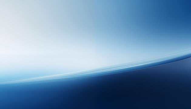 Blue Horizon Gradient Ethereal Glow Background