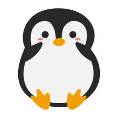 cute penguin animal illustration