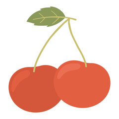 illustration of cherries