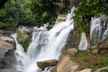 Fototapeta premium Mae Klang Waterfall Thailand