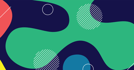 Abstract dynamic texture liquid wave colorful background design