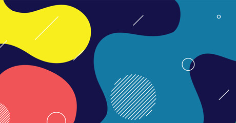 Abstract dynamic texture liquid wave colorful background design