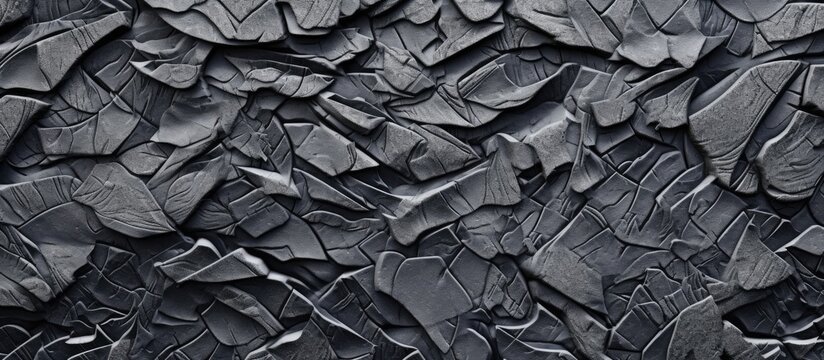 background, an abstract texture resembling the intricate patterns found in nature adorns the gray stone surface, adding depth and intrigue to the scene.