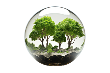 Circulation and environmental protection isolated on transparent background. PNG file.