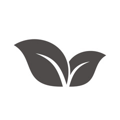 tea leaf icon design vector template