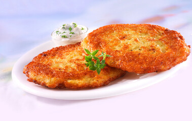 Kartoffelpuffer, Kartoffeln, Reibekuchen, gebraten,  Puffer,