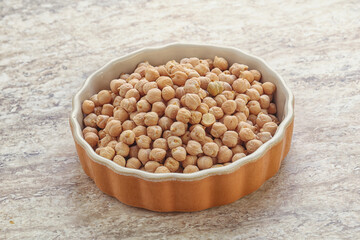 Dry Chickpea beans for cooking