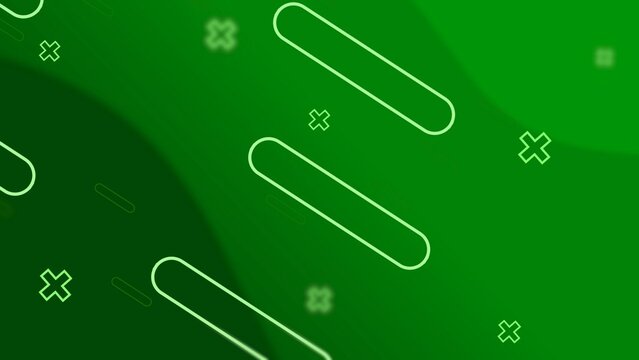 Animated Crosses and Lines Background (Loopable)