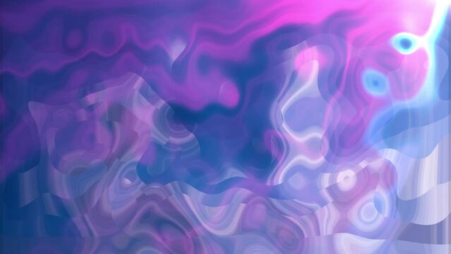 Multicolored rainbow blurry waves moving in different directions. Future background for business presentations. Esoterics, mysticism, sacred knowledge 4k. A LOOP