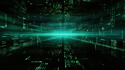 Abstract digital space background