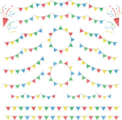 クラッカーとガーランドのまとめセット