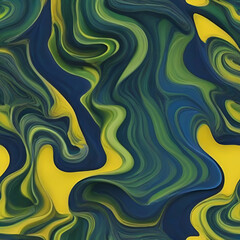 Fototapeta premium Beautiful waving lines background