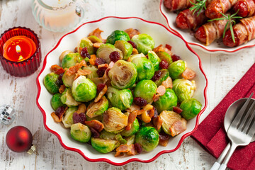 Roasted brussels sprouts