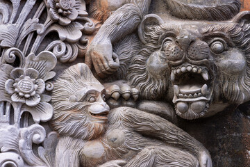 Royal Palace in Ubud, Bali