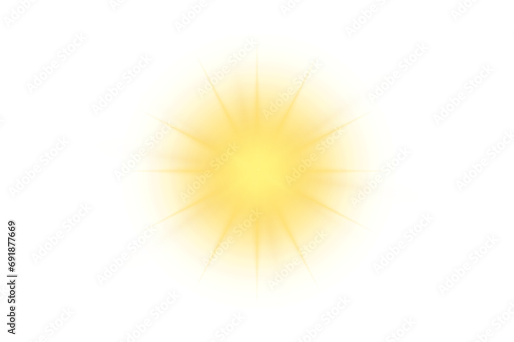 Poster starlight shine glow. sparks and bright sparkles effect on transparent background, light flare glowi