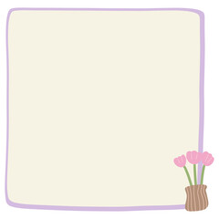 Cute Doodle Sticky Note Paper