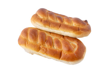 Sweet milk breads isolated on transparent background	