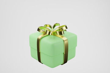 green gift box