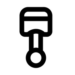Piston Line UI Icon 