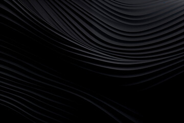 Dark Minimalist Wavy Background, Wallpaper.
