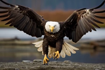 Foto op Plexiglas anti-reflex american bald eagle © jerry