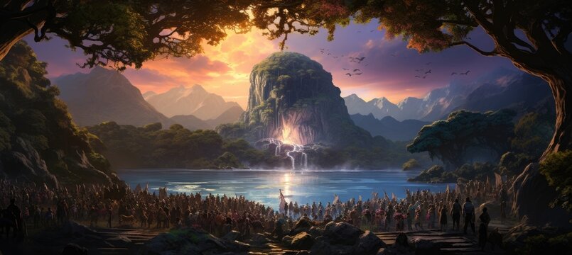 Endless admiration and deep reverence for the breathtaking wonders of the natural world