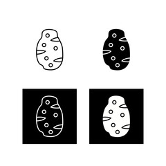 Potato Vector Icon