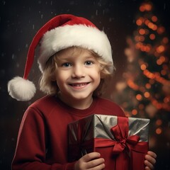 Christmas surprise, festive joy, christmas wonder, christmas magic, generative ai