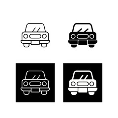 Obraz premium Car Vector Icon