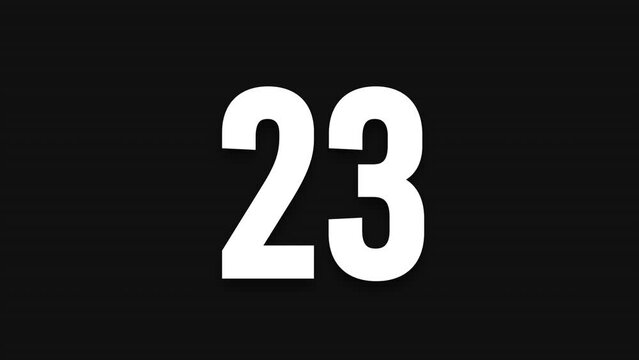 Pixel number 23, number twenty three, alpha channel