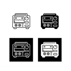 Oscilloscope Vector Icon