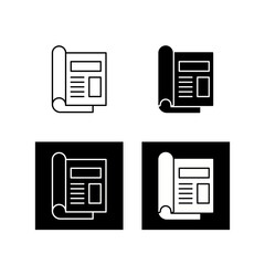 Magazine Vector Icon