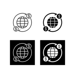 Money Exchange Vector Icon