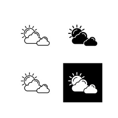 Cloudy Vector Icon