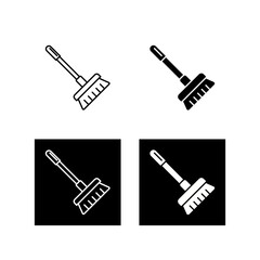 Broom Vector Icon