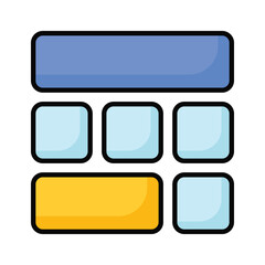 Take a look at this beautifully designed website wireframes, wireframing, layout, template icon