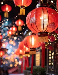 Chinese Lanterns for Chinese New Year, Cherry Blossom Festival or Moon Festival / Mid-Autumn Festival