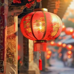 Chinese Lanterns for Chinese New Year, Cherry Blossom Festival or Moon Festival / Mid-Autumn Festival