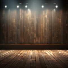 Wooden backround, wooden texture, product presentation, wooden panel, vintage product presentation, generative ai