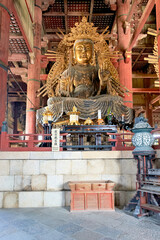 Japan. Nara. Todai-ji temple. Kokuuzo Bosatsu Statue