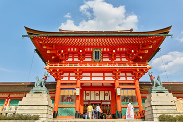 Japan. Kyoto. Fushimi Inari Taisha Shrine