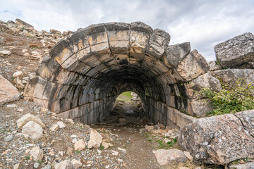 Cibyra or Kibyra was an Ancient Greek city near the modern town of Gölhisar in Burdur and The ruins cover the crest of a hill between 300 and 400 feet above the level of the plain