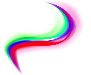 Vibrant Blur Gradient Wave