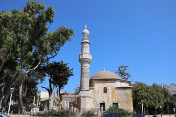 Mosque of Murad Reis in Rhodes Greece