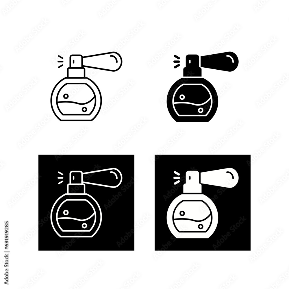 Poster Fragrance Vector Icon