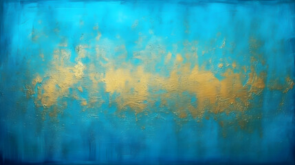 Abstract Ocean and Golden Sunrise Texture